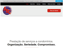 Tablet Screenshot of abcserv.com.br